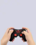 Ergonomik Tasarımlı Kablosuz Bluetooth Gamepad Titreşimli-2