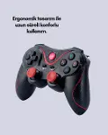 Ergonomik Tasarımlı Kablosuz Bluetooth Gamepad Titreşimli-3