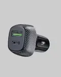 Araç Tipi Hızlı Şarj Adaptörü Type-C PD USB Çift Port Kompakt-3