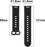 Xiaomi Redmi Watch 2 Lite İle Uyumlu Klasik Zore Kordon, Lacivert-7