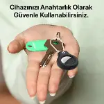Airtag ile Uyumlu SuperLock Serisi Kilitli Kılıf ve Darbelere Karşı Ultra Güçlü Koruyucu Anahtarlık-1