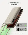 Taşınabilir Şarj Cihazı, 20.000 mAh USB-C Powerbank, 2 USB-C ve 1 USB-A Port, Dijital Pil Göstergesi-2