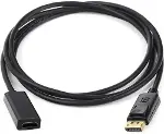 Display port to hdmı kablo -display erkek hdmi dişi kablo 1m-2