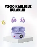 Bluetooth YXG10 Kulak Arkası Tasarım Cilt Dostu Silikon Hafif Yapı-1