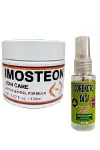 Imosteon Rahatlatıcı Masaj ve Bakım Kremi 150 ml X 2 ad+Çörek Otu Yağı ile 30 ml-1