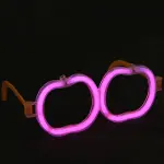 Glow Stick Elma Gözlük - Glow Partisi Gözlüğü - Glow Stick Gözlük 12 Adet-2