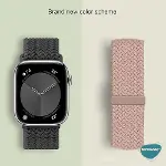 Apple Watch Series 9 41mm için Kordon, (Large Size, 160mm) Knitted Fabric Single Loop Sarı [Watch Se-4