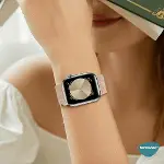 Apple Watch Series 9 41mm için Kordon, (Large Size, 160mm) Knitted Fabric Single Loop Sarı [Watch Se-6