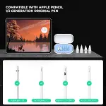 Apple Pencil Uyumlu Yedek Kalem Uçları – 6’lı Set | Özel Taşıma Kutulu (Pembe)-7