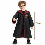 Harry Potter Çocuk Bebek Kostüm Seti – Asa Gözlük Pelerin 71 cm (2-4 Yaş)-1