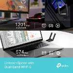 Archer TX30U Plus WiFi 6 USB Adaptör AX1800 (1800 Mbps), Dual Band 5GHz/2.4GHz, USB 3.0, Çift Yüksek-2