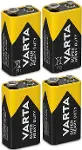 VARTA SUPER HEAVY DUTY 9V PİL - 4'LÜ EKONOMİK PAKET-1