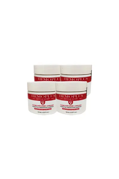 Hemoplus Büyük Boy Rahatlama Bakım Kremi 4 Adet 150 ml