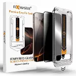 iPhone 17 Pro Max ile Uyumlu Hayalet (Privacy) Temperli Cam, Easy Fix Kolay Kurulum Serisi Yüksek Ka-1