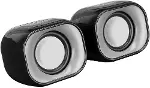 DHS-2111 2.0 Mini Taşınabilir Multimedya Speaker Hoparlör, Siyah-5