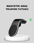 Manyetik Araç Telefon Tutucu 360° Dönebilen ve Sarsıntısız Güçlü Mıknatıslı-1
