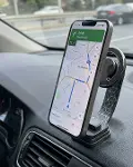 Araç İçi Manyetik Telefon Tutucu Katlanabilir Navigasyon Standı-1