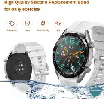 Huawei Watch Ultimate için Kordon, Silicone RapidBands Kırmızı [Watch Ultimate ile Uyumlu Kordon - K-4
