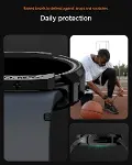 Galaxy Watch 9/8 (40mm) ile Uyumlu Kılıf Rugged Armor Matte Black - ACS10004-4