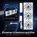 UNI FAN TL WIRELESS LCD 3x120mm Beyaz Kasa Fanı (G99.12TLLCD1W3W.00)-2