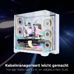 UNI FAN TL WIRELESS LCD 3x120mm Beyaz Kasa Fanı (G99.12TLLCD1W3W.00)-4