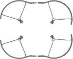 Mavic 3 Pervane Koruması, Mavic 3 Uyumlu, Drone Aksesuarı-4