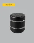 Kompakt Silindir Metal Bluetooth Hoparlör 400 mAh Uzun Pil TWS Destekli-2