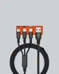 Çoklu USB Şarj Kablosu – 1,2m Hızlı Şarj, 3A Güçlü Akım-2