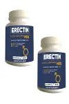 Erectin Max Erkeklere Özel Geliştirme 60'lı Destekleyici x 2 adet+Lustra Masaj Yağı ile 30 ml-3