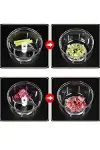 Şarjlı Mini El Rondosu Doğrayıcı Taşınabilir 250 ml Çelik Bıçaklı-3