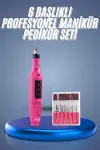 Profesyonel Manikür Pedikür Seti Törpü Makinesi Protez Tırnak Çıkarma-2