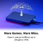 Canvio Gaming 4TB 2,5" USB 3.2 Gen-1 Taşınabilir HDD - Siyah HDTX240EK3CA-2