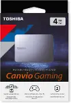 Canvio Gaming 4TB 2,5" USB 3.2 Gen-1 Taşınabilir HDD - Siyah HDTX240EK3CA-7