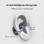 FreeClip, Estetik Tasarım, Tüy Kadar Hafif, Açık Kulak Tasarımı, Yapay Zeka Destekli Kristal Netliği-5