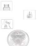 Manuel Süt Sağma Pompası Masaj Modlu Hafif Tasarımlı 180 ML-4
