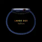 Huawei Watch GT5 Pro 46mm Kordon, (Large Size, 165mm) Braided Solo Loop Band Siyah [Watch GT5 Pro 46-2