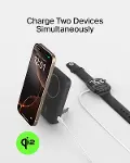 BoostCharge Pro Kablosuz Powerbank 8000mAh, Qi2, MagSafe Uyumlu Taşınabilir Şarj Cihazı + Dahili Açı-3