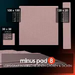 Minus Pad 8 (100 x 100 x 1,5 mm) – elektrikli, iletken olmayan ısı iletim pedi, yüksek ısı iletkenli-4