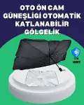 Şemsiye Tasarımlı Katlanabilir Araç Güneşliği – Geniş Uyumlu, UV Koruma-1
