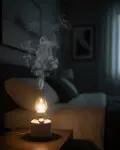 280 ml Retro Tasarım LED Işıklı USB Nemlendirici Aroma Difüzör-1