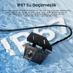 RWC200 IP67 Su Geçirmez A229 Pro/Plus Uyumlu 2K Quad HD Dış Arka Kamera 14.5 Metre-2