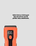 Powerbank Özellikli Bisiklet Işığı Dijital Göstergeli Led-5