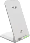 W515 15W Hızlı Şarj Destekli Katlanabilir Kablosuz Şarj Standı Beyaz-1