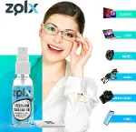 30ML Gözlük Camı Temizleme Kiti, Gözlük Temizleme, Gözlük Spreyi, Gözlük Bezi,Temizleme, ekran temiz-3
