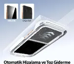 CAPPY [KOLAY KURULUM] iPhone 18 Pro Max / 17 Pro Max ile Uyumlu Ekran Koruyucu, Tam Kaplama Temperli-3
