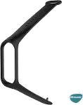 Xiaomi Mi Band 6 için Silikon Kordon Siyah [Mi Band 6 ile Uyumlu Kordon - Siyah]-2