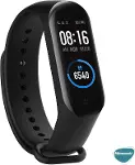 Xiaomi Mi Band 6 için Silikon Kordon Siyah [Mi Band 6 ile Uyumlu Kordon - Siyah]-4