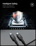 USB-C to USB-C 1.2 Metre Kablo 240W Güç/PPS 2.0 Super Hızlı Şarj / 40Gbps (E-Marker Çip) Data / 8K G-7