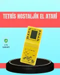 Retro Tetris El Aterisi – Pil ile Çalışan Taşınabilir Mini Oyun Konsolu-1