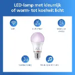 Smart Lighting LED Ampul A60 E27 100W Eşdeğer RGB 2'li Paket - Google Home, Alexa, HomeKit ve Matter-2